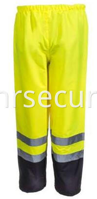 High Visibility Class E Waterproof Green Pants (3)